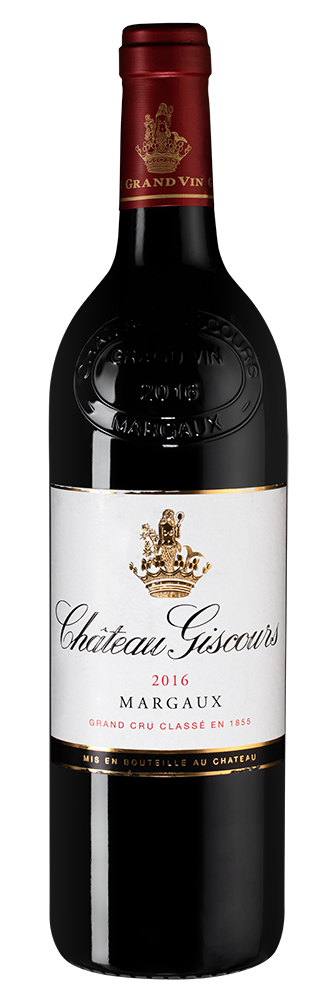 Вино Chateau Giscours (Margaux), 2016, (148729), Франция, Бордо, красное, сухое, 0.75 л, Шато Жискур, цена 23490 рублей
