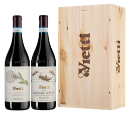 Вино Vietti в подарочном наборе, (147481), gift box в подарочной упаковке, 0.75 л, Набор вин: Вьетти цена 11990 рублей