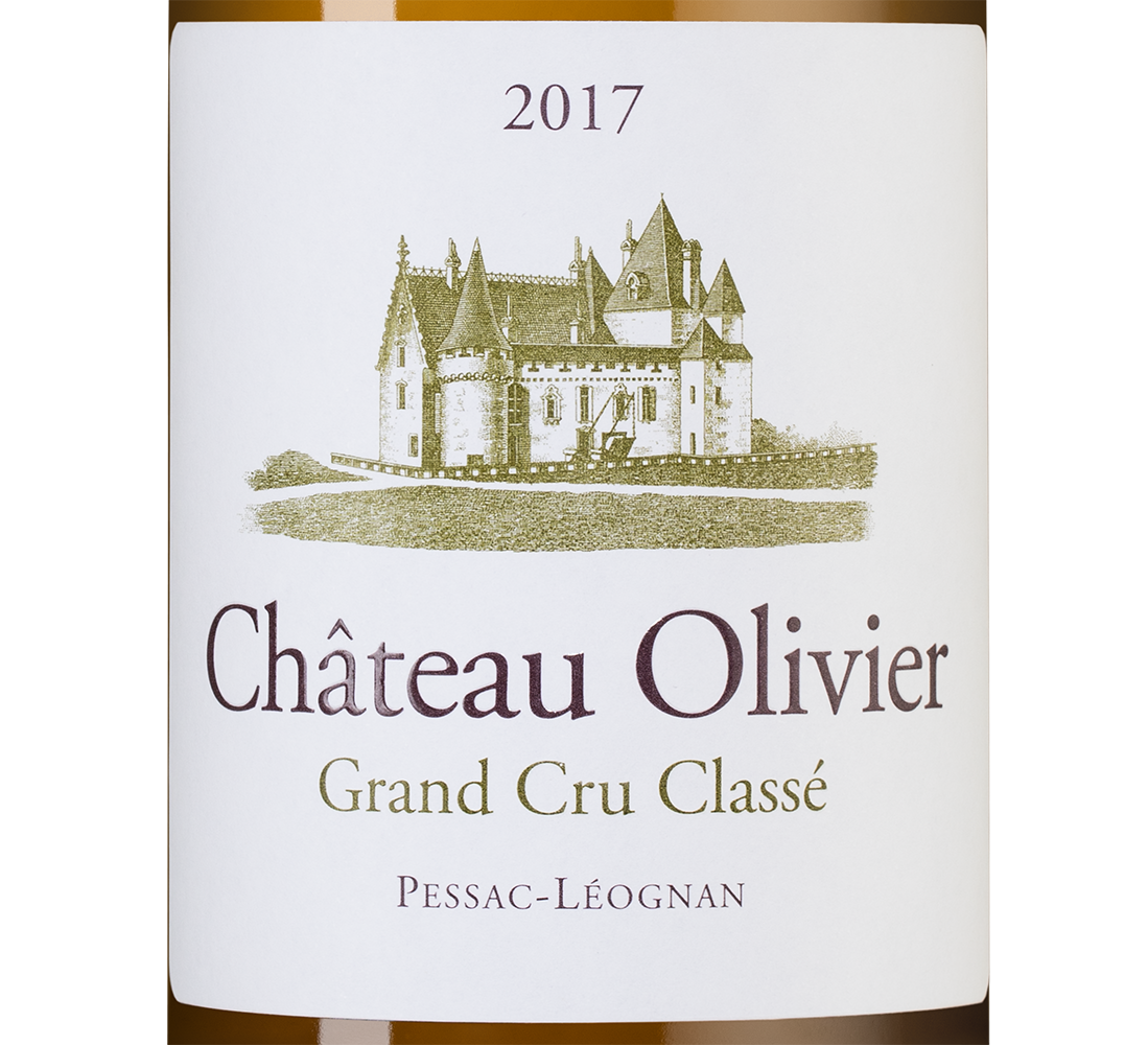 Вино Chateau Olivier Blanc, 2017, (115098), Франция, Бордо, белое, сухое, 0.75 л, Шато Оливье Блан, цена 10490 рублей