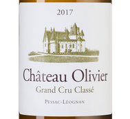 Белое вино Франция Бордо Chateau Olivier Blanc