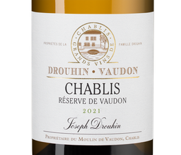Вино Chablis Reserve de Vaudon, (139485), белое сухое, 2021 г., 0.75 л, Шабли Резерв де Водон цена 8490 рублей