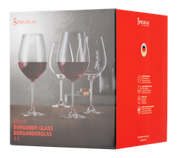 для белого вина Набор из 4-х бокалов Spiegelau Salute для вин Бургундии, (129649), Германия, 0.81 л, Бокал Салют для вин Бургундии цена 4760 рублей