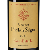 Сухое вино Бордо Chateau Phelan Segur
