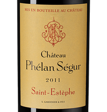 Вино Chateau Phelan Segur, (108181), красное сухое, 2011 г., 0.75 л, Шато Фелан Сегюр цена 12490 рублей