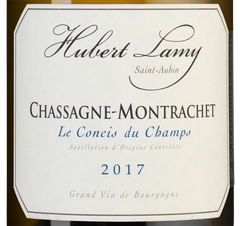 Вино Chassagne-Montrachet Les Concis du Champs, (122927), белое сухое, 2017 г., 0.75 л, Шассань-Монраше Ле Конси дю Шам цена 17930 рублей