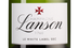 Полусухое шампанское и игристое вино Шардоне Lanson White Label Dry-Sec