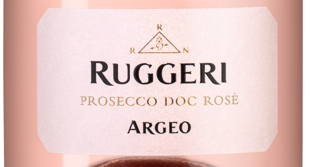 Игристое вино Prosecco Argeo Rose Brut Millesimato, Ruggeri, 2022, (144940), Италия, Венето, розовое, брют, 0.75 л, Просекко Арджео Розе Брют Миллезимато, цена 2990 рублей