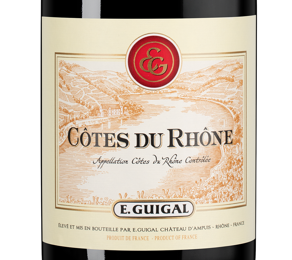 Вино Cotes du Rhone Rouge, Guigal, 2021, 1.5л, (153357), Франция, Долина Роны, красное, сухое, 1.5 л, Кот дю Рон Руж, цена 8490 рублей