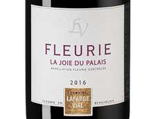 Вино с мягкими танинами Beaujolais Fleurie Clos Vernay