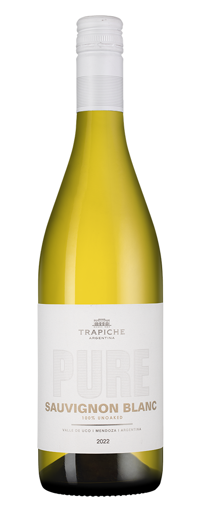 Вино Pure Sauvignon Blanc, Trapiche, 2022, (140805), Аргентина, Мендоса, белое, сухое, 0.75 л, Пью Совиньон Блан, цена 2190 рублей