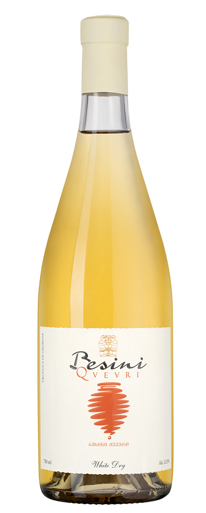 Вино Besini Qvevri White, 2021, (146852), Грузия, Кахетия, белое, сухое, 0.75 л, Бесини Квеври Уайт, цена 3290 рублей