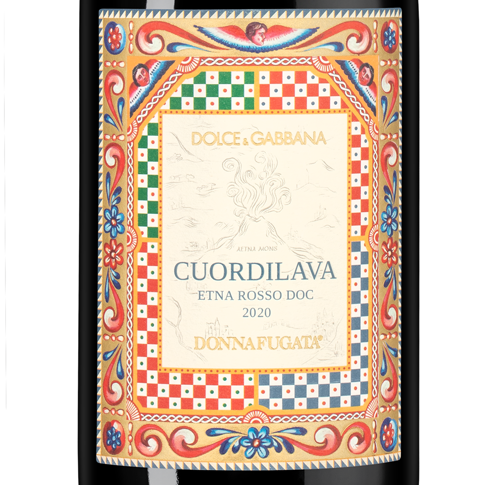Вино Dolce&Gabbana Cuordilava в подарочной упаковке, Donnafugata, 2020, (150823), Италия, Сицилия, красное, сухое, 0.75 л, Куордилава, цена 19990 рублей