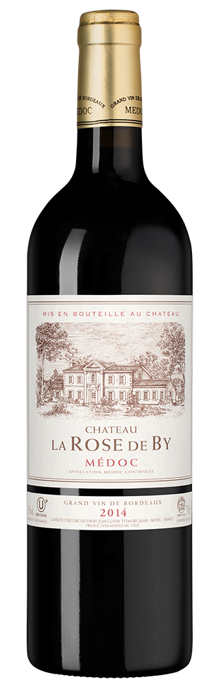 Вино Chateau La Rose de By, Chateau Rollan de By, 2014, (157318), Франция, Бордо, красное, сухое, 0.75 л, Шато Ля Роз де Би, цена 5990 рублей