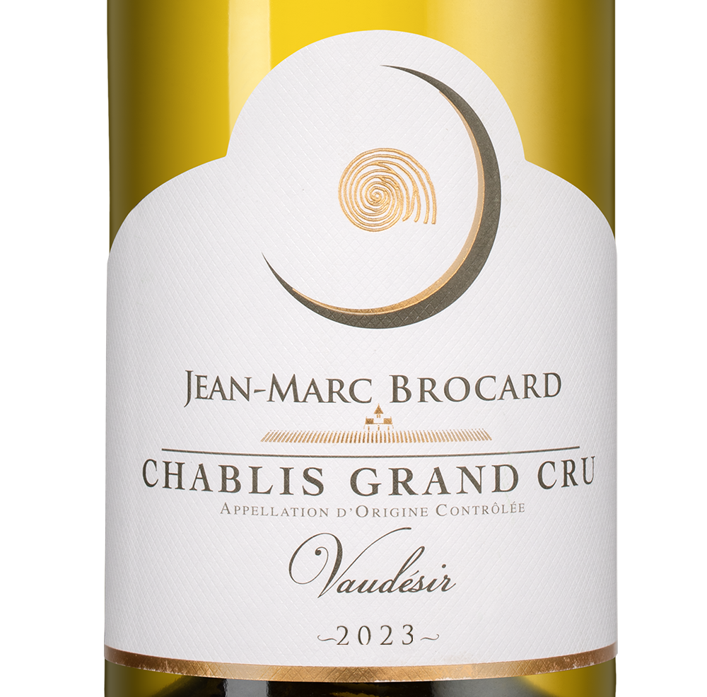 Вино Chablis Grand Cru Vaudesir, Jean-Marc Brocard (Domaine Sainte-Claire), 2023, (153140), Франция, Бургундия, белое, сухое, 0.75 л, Шабли Гран Крю Водезир, цена 23490 рублей