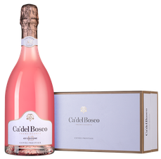 Игристое вино Franciacorta Cuvee Prestige Brut Rose, (124411), gift box в подарочной упаковке, розовое экстра брют, 0.75 л, Франчакорта Кюве Престиж Брют Розе цена 10490 рублей