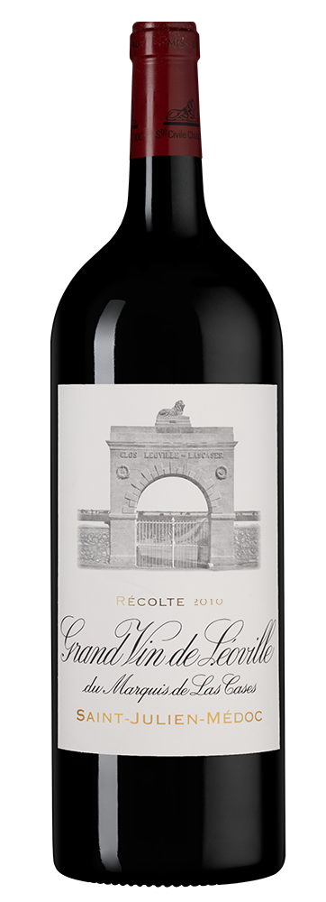 Вино Chateau Leoville Las Cases, 2010, 1.5л, (151621), Франция, Бордо, красное, сухое, 1.5 л, Шато Леовиль Лас Каз, цена 249990 рублей