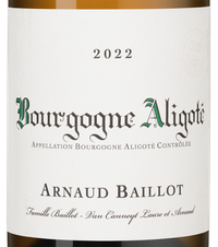 Вино Bourgogne Aligote, (148863), белое сухое, 2022, 0.75 л, Бургонь Алиготе цена 6490 рублей