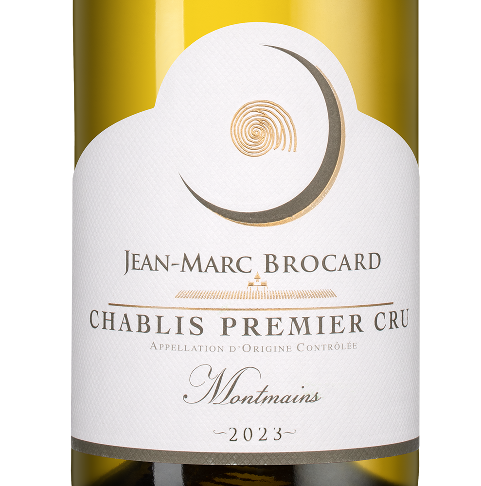 Вино Chablis Premier Cru Montmains, Jean-Marc Brocard (Domaine Sainte-Claire), 2023, (153902), Франция, Бургундия, белое, сухое, 0.75 л, Шабли Премье Крю Монмэн, цена 9990 рублей
