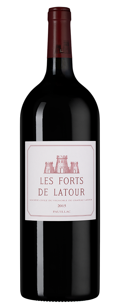 Вино Les Forts de Latour (Pauillac), Chateau Latour, 2015, 1.5л, (151610), Франция, Бордо, красное, сухое, 1.5 л, Ле Фор де Латур, цена 182990 рублей