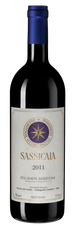 Вино Sassicaia, (125246), красное сухое, 2011 г., 0.75 л, Сассикайя цена 139990 рублей