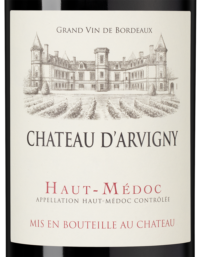 Вино Chateau d'Arvigny (Haut-Medoc), Chateau Beaumont, 2021, (158785), Франция, Бордо, красное, сухое, 0.75 л, Шато д'Арвиньи, цена 4490 рублей