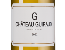 Белое вино из Бордо (Франция) Le G de Chateau Guiraud