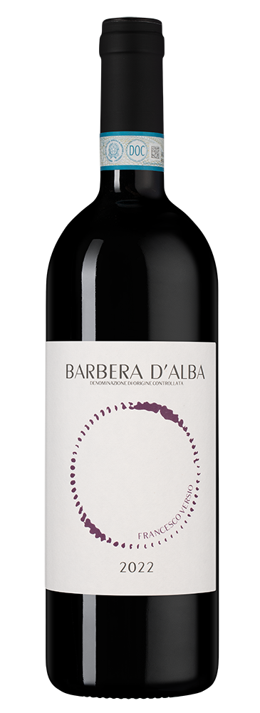 Вино Barbera d`Alba, Francesco Versio, 2022, (143660), Италия, Пьемонт, красное, сухое, 0.75 л, Барбера д'Альба, цена 5990 рублей