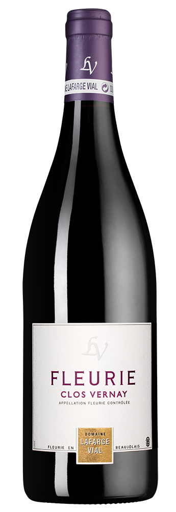 Вино Beaujolais Fleurie Clos Vernay, Domaine Lafarge Vial, 2022, (156010), Франция, Бургундия, красное, сухое, 0.75 л, Божоле Флёри Кло Верне, цена 13990 рублей