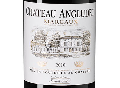 Вино Chateau Angludet (Margaux), 2010, (148507), Франция, Бордо, красное, сухое, 0.75 л, Шато Англюде, цена 21490 рублей