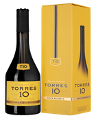 Бренди 0,7 л Torres 10 Gran Reserva в подарочной упаковке