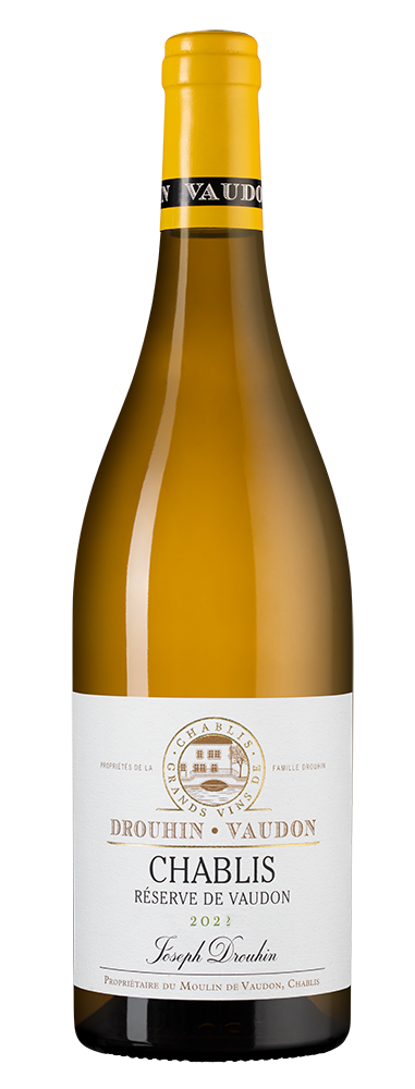 Вино Chablis Reserve de Vaudon, Joseph Drouhin, 2022, (152268), Франция, Бургундия, белое, сухое, 0.75 л, Шабли Резерв де Водон, цена 9490 рублей