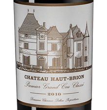 Вино Chateau Haut-Brion Rouge, (131619), красное сухое, 2010 г., 0.75 л, Шато О-Брион Руж цена 212990 рублей