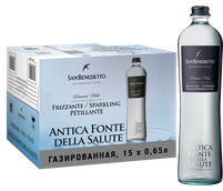 Вода и соки из Италии Вода газированная San Benedetto Antica Fonte (15 шт.)
