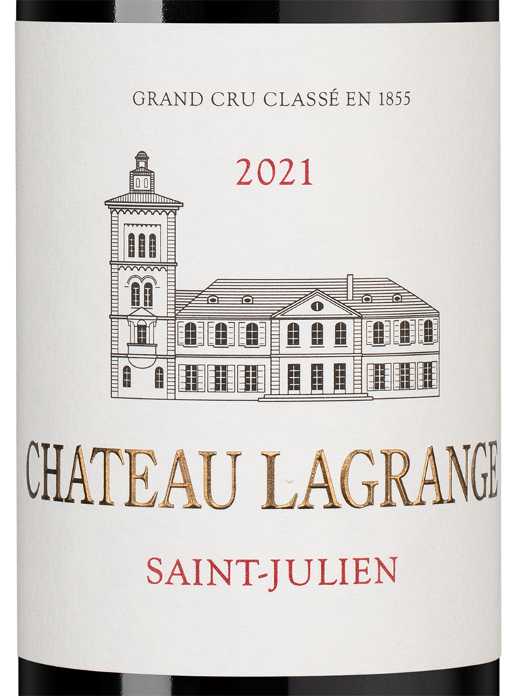 Вино Chateau Lagrange (Saint-Julien), 2021, 0.375л, (150717), Франция, Бордо, красное, сухое, 0.375 л, Шато Лагранж, цена 9490 рублей