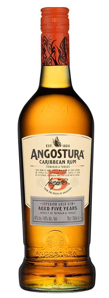 Ром Angostura Aged 5 Years, (103612), Тринидад и Тобаго, 0.7 л, Ангостура Эйджд 5 Лет, цена 4490 рублей