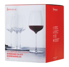 для красного вина Набор из 4-х бокалов Spiegelau Willsberger Anniversary для вин Бордо, (129338), Германия, 0.635 л, Бокал Виллсбергер Анниверсари для вин Бордо цена 8960 рублей