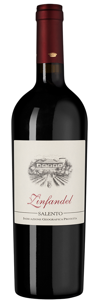 Вино Zinfandel, Conti Zecca, 2024, (157189), Италия, Апулия, красное, полусухое, 0.75 л, Зинфандель, цена 3190 рублей