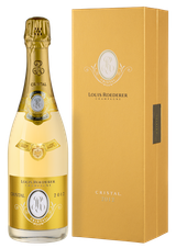 Шампанское Louis Roederer Cristal, (123299), gift box в подарочной упаковке, белое брют, 2012 г., 0.75 л, Кристаль Брют цена 69990 рублей