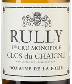 Вино к морепродуктам Rully Premier Cru Clos du Chaigne