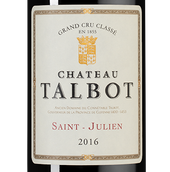 Вино к выдержанным сырам Chateau Talbot