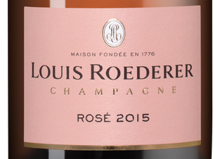 Шампанское Louis Roederer Brut Rose, (129829), розовое брют, 2015 г., 0.375 л, Розе Брют цена 11490 рублей