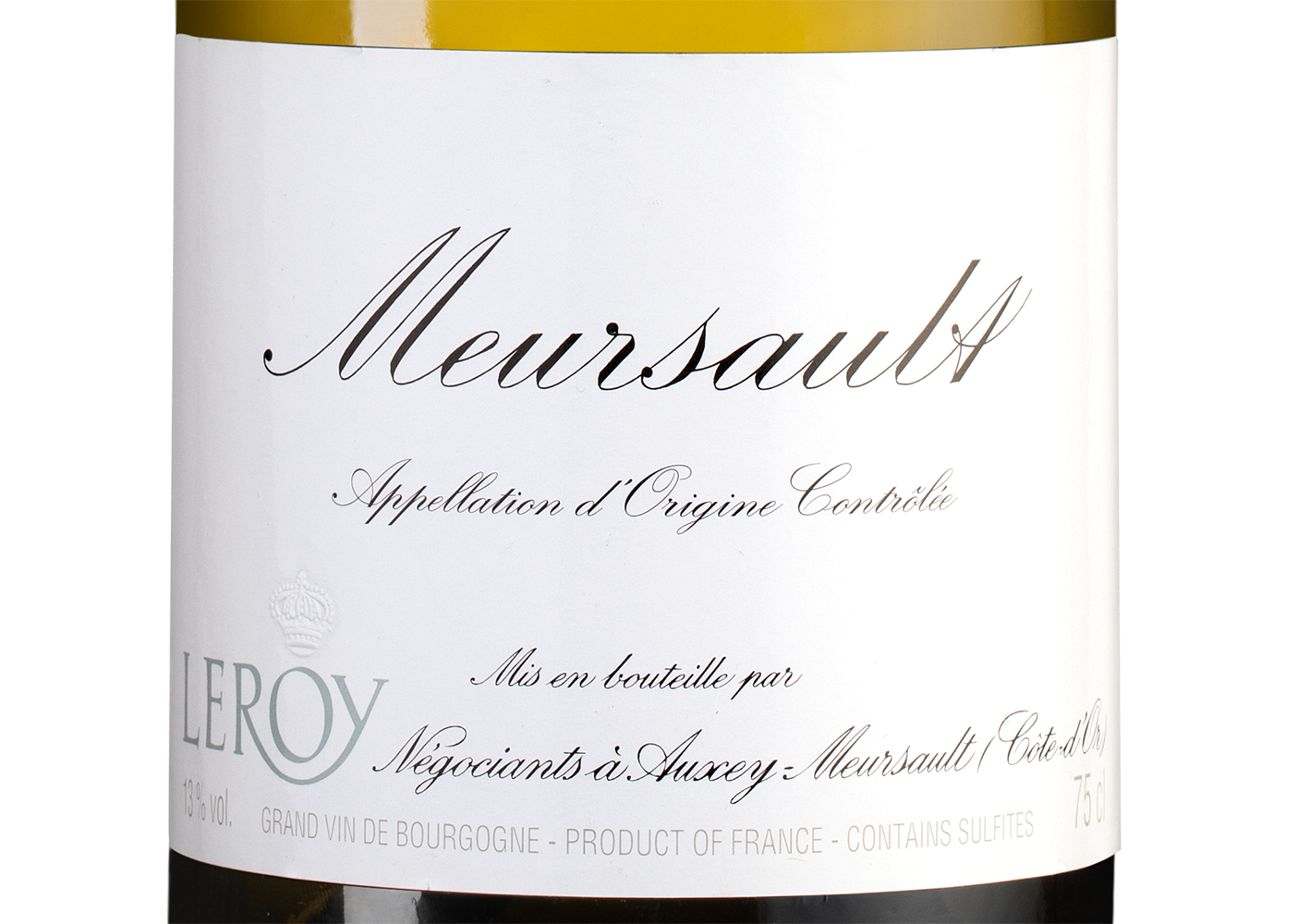 Вино Meursault, Maison Leroy, 2016, (126997), Франция, Бургундия, белое, сухое, 0.75 л, Мерсо, цена 166490 рублей