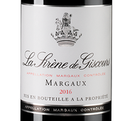 Красное вино каберне фран La Sirene de Giscours