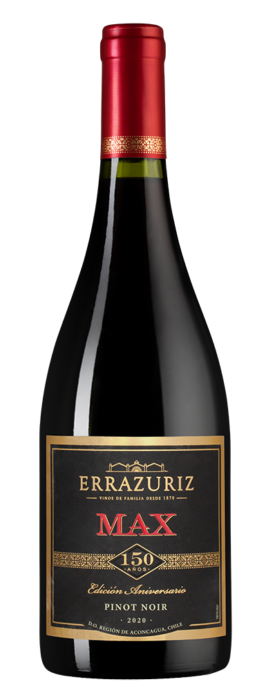 Вино Max Reserva Pinot Noir, Errazuriz, 2020, (138201), Чили, Аконкагуа, красное, сухое, 0.75 л, Макс Ресерва Пино Нуар, цена 3790 рублей