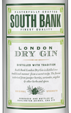 Джин South Bank London Dry Gin, (107746), 37.5%, Соединенное Королевство, 1 л, Саут Бэнк Лондон Драй Джин цена 2240 рублей