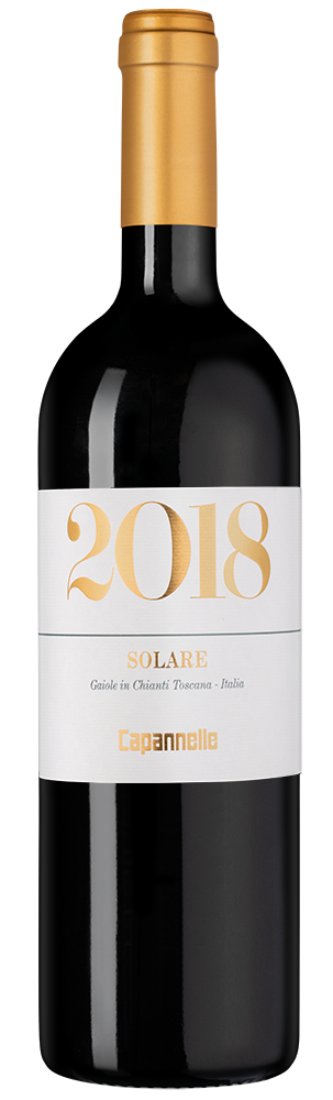 Вино Solare, Capannelle, 2018, (160377), Италия, Тоскана, красное, сухое, 0.75 л, Соларе, цена 13490 рублей