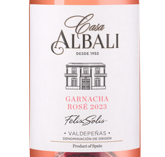 Вино Casa Albali Garnacha Rose, (147765), розовое полусухое, 2023 г., 0.75 л, Каса Албали Гарнача Розе цена 1290 рублей