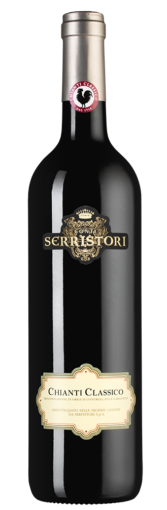 Вино Chianti Classico, Conti Serristori, 2022, (154781), Италия, Тоскана, красное, сухое, 0.75 л, Кьянти Классико, цена 2990 рублей
