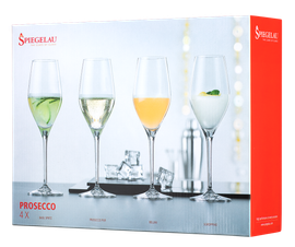 Для шампанского Набор из 4-х бокалов Spiegelau Special Glasses для шампанского, (115815), Германия, 0.27 л, Бокал Шпигелау Спешиал Гласс для просекко цена 5560 рублей