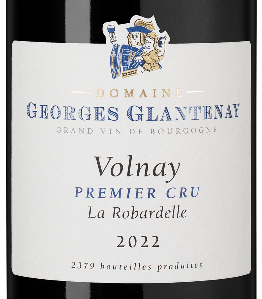 Вино Volnay Premier Cru La Robardelle, Domaine Georges Glantenay, 2022, (151453), Франция, Бургундия, красное, сухое, 0.75 л, Вольне Премье Крю Ла Робардель, цена 22490 рублей